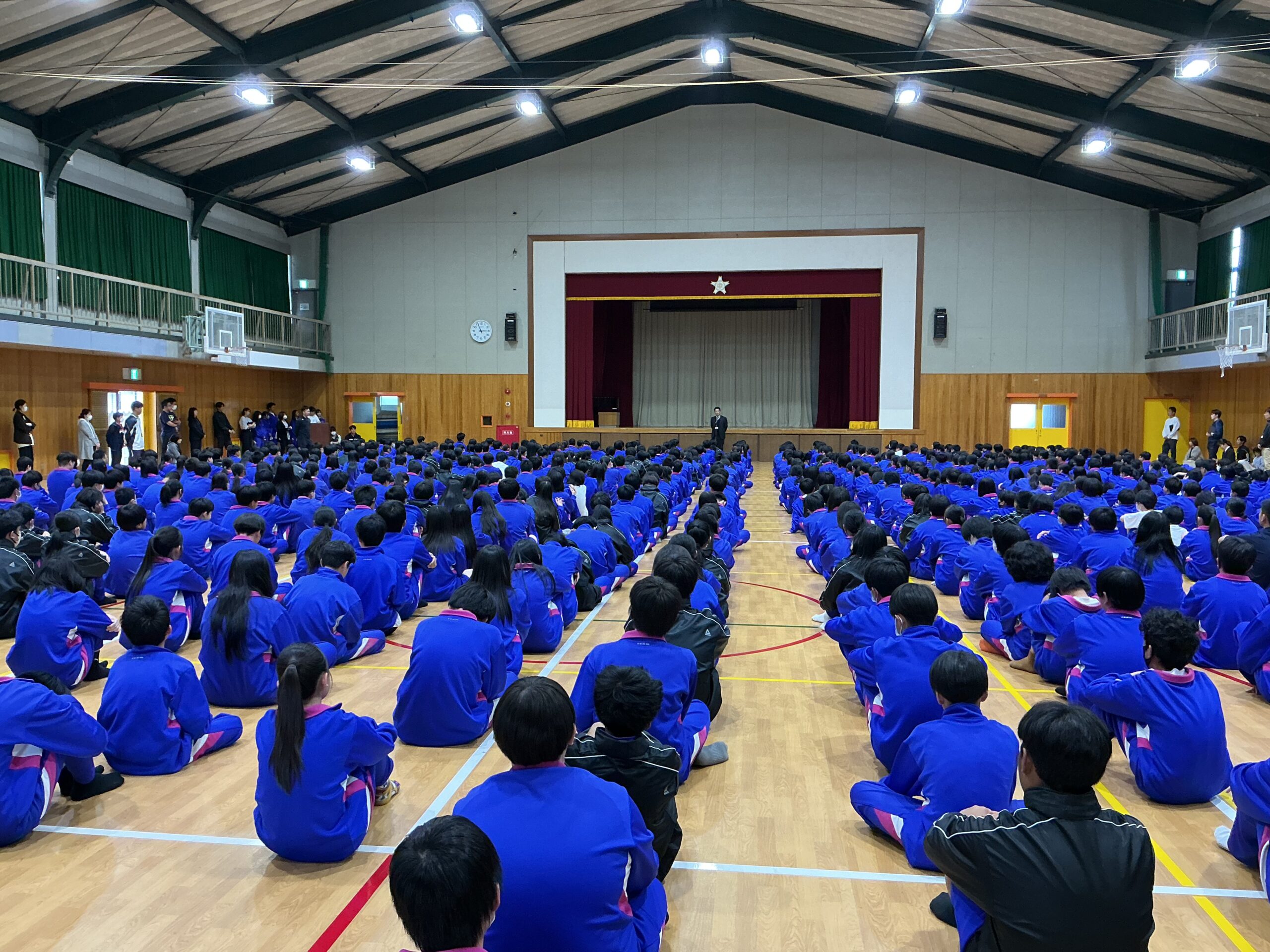 全学年】前期学級役員の認証式が実施されました | 松阪市立久保中学校