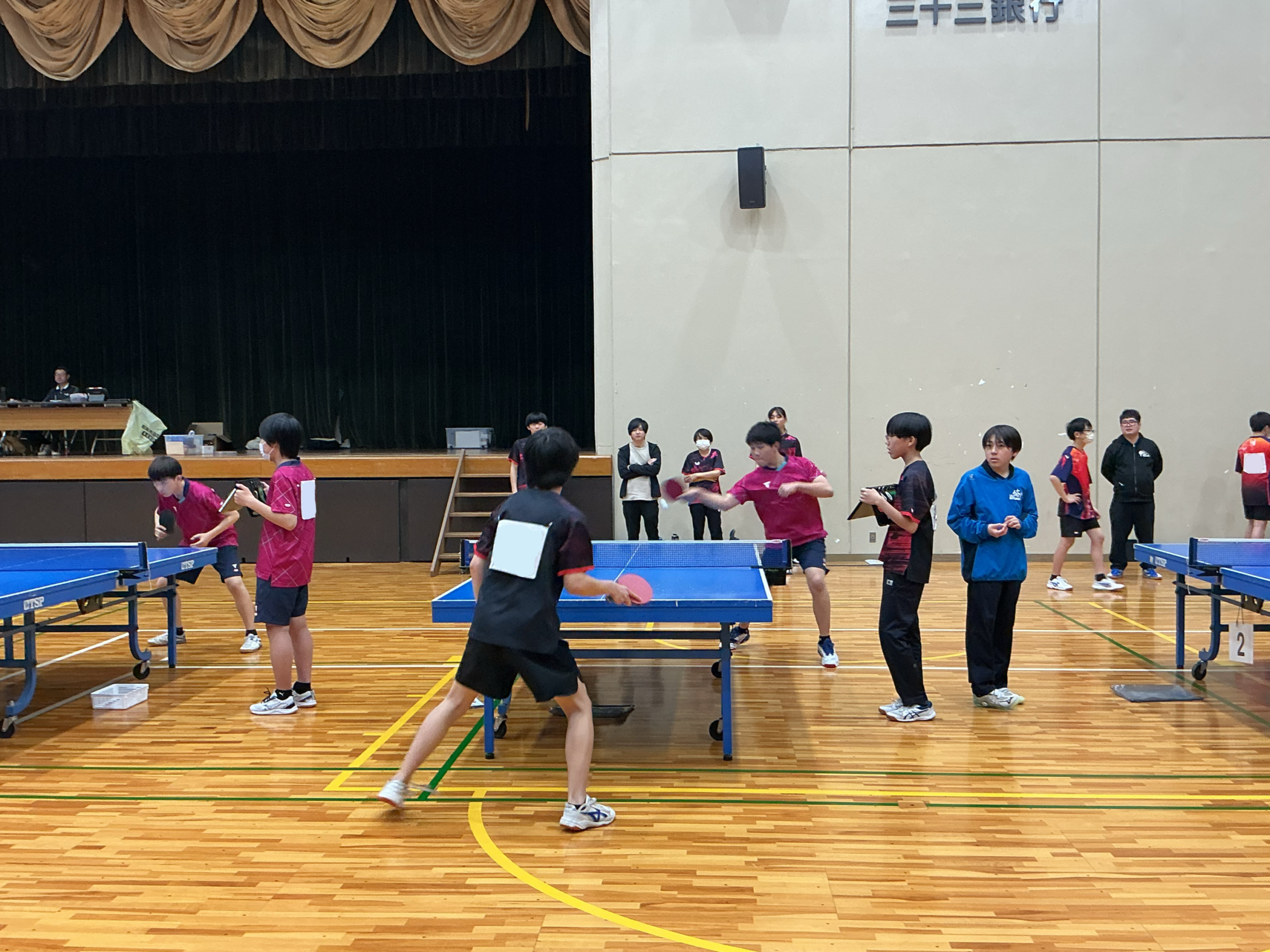 男子卓球】令和8年度松阪地区中学校卓球大会 団体戦 | 松阪市立久保中学校
